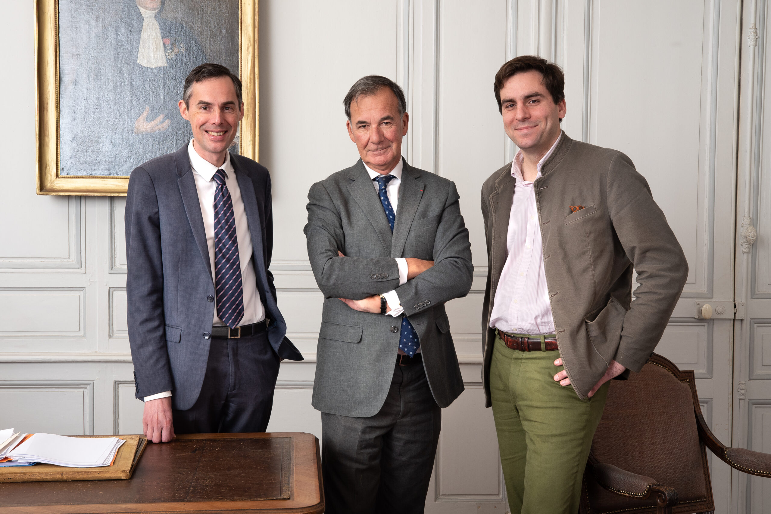 Yves MAHIU Renaud de BEZENAC François MUTA